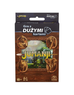 Juego de Cartas Jumanji Jumbo Spin Master para 2-4 Jugadores