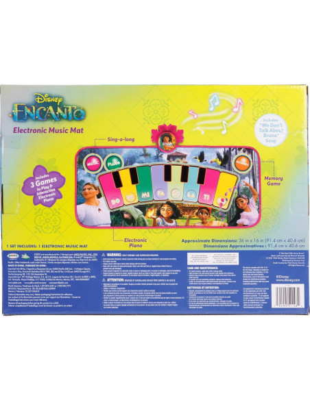 Tapete Musical Interactivo Disney Encanto Jakks 91x48 cm