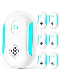 Repelente Ultrasónico de Insectos Gotrays HK-312, 6 Piezas