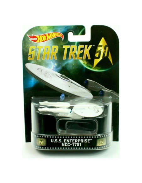 Hot Wheels U.S.S. Enterprise NCC-1701 Retro 1:64