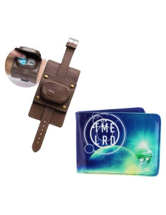 Conjunto Doctor Who: Cartera y Reloj LCD Sintético