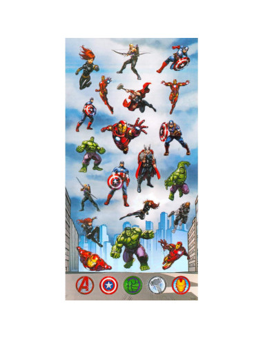 Conjunto Bolsa Bop Inflable Marvel Avengers 87.6 cm - 3 Piezas