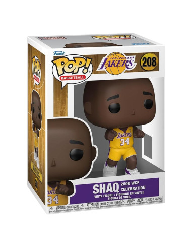 Figura Funko Pop! Shaquille O'Neal Lakers 9.7 cm Vinilo