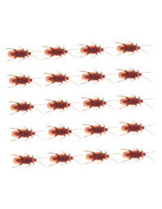 20 Réplicas de Plástico Realistas DECHOUS para Bromas Halloween