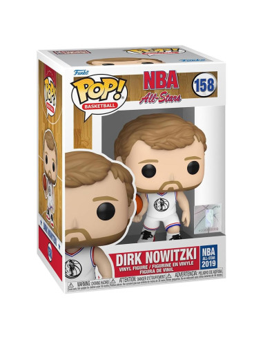 Figura Coleccionable Funko Pop! NBA Dirk Nowitzki 2019 - 9.5 cm