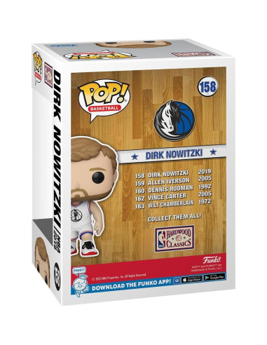 Figura Coleccionable Funko Pop! NBA Dirk Nowitzki 2019 - 9.5 cm