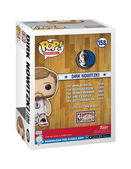 Figura Coleccionable Funko Pop! NBA Dirk Nowitzki 2019 - 9.5 cm Figura Coleccionable Funko Pop! NBA Dirk Nowitzki 2019 - 9.5 cm