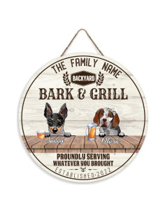 Cartel de Madera Vintage Greencuiqi 30x30 cm Personalizado