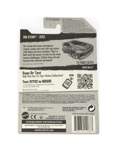 Hot Wheels Ford Fiesta Caza del Tesoro 2013 7.62 cm 2