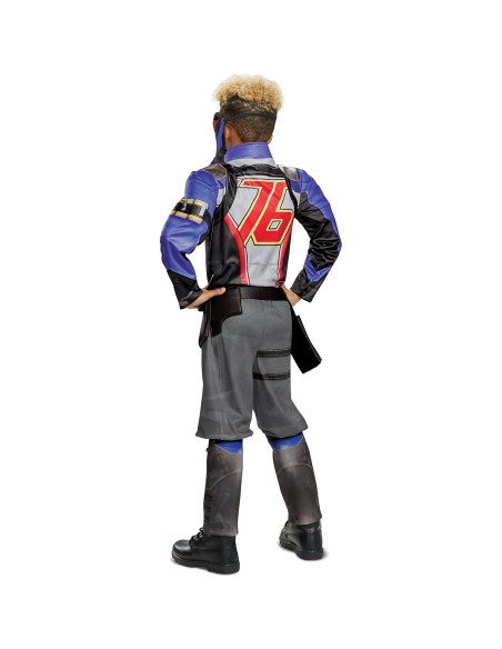 Disfraz Soldado: 76 Overwatch Niños Grande Azul Disfraz Soldado: 76 Overwatch Niños Grande Azul