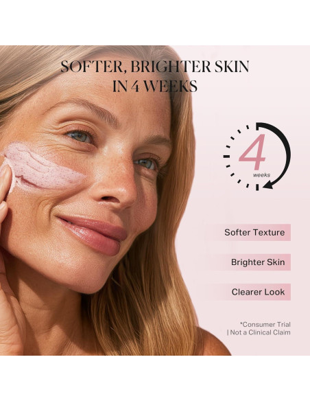 Exfoliante Facial Microdermoabrasión Depology 155g - Suave con Nuez y Jojoba