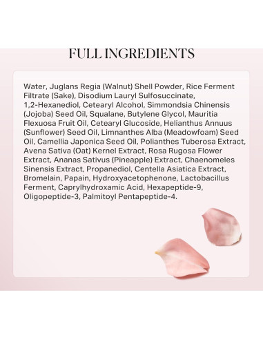 Exfoliante Facial Microdermoabrasión Depology 155g - Suave con Nuez y Jojoba