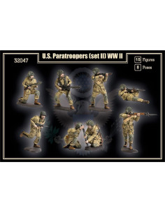 Figuras de Plástico Mars 32047 Paracaidistas 1/32 2