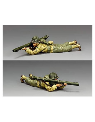 Soldado de Juguete Pewter Reyes y País 1:30 Ranger EE.UU.