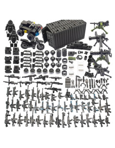 Juguete de Bloques de Construcción SWAT ZECHOCHOZE 26.9x16.5cm