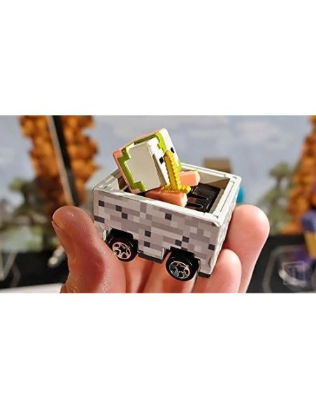 Hot Wheels Minecraft Minecart 6PCS - Carritos 1:64