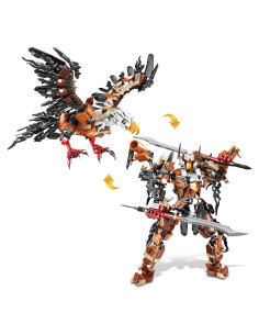 Juego de Construcción Robot Mecha Águila 587 Piezas HSANHE
