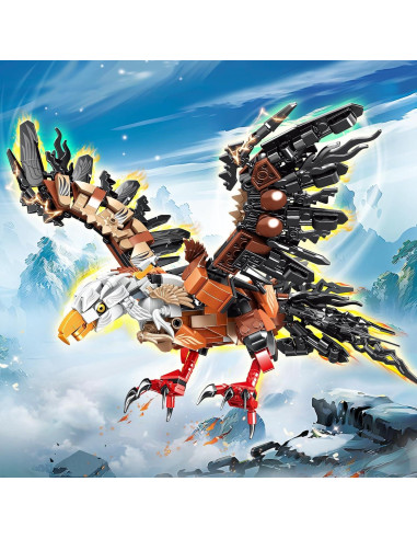 Juego de Construcción Robot Mecha Águila 587 Piezas HSANHE