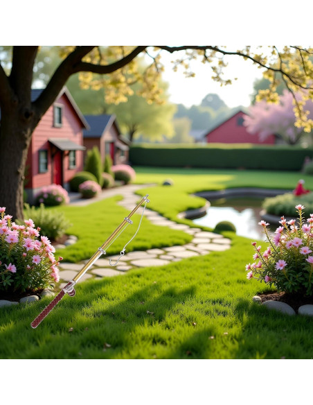 Caña de Pescar Miniatura 1:12 Cauaoa - Accesorio Casa de Muñecas