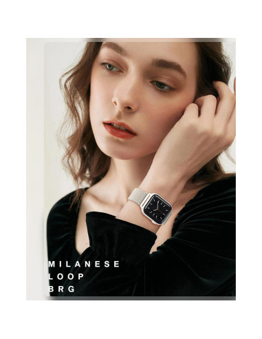 Banda de Acero Inoxidable BRG para Apple Watch 38-49mm