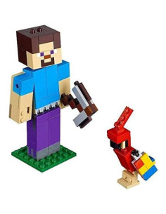 LEGO Minecraft Steve BigFig 21148 con loro - 159 piezas 2