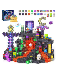 Bloques Magnéticos Kidiyee para Niños 3-12 Años - Juguetes STEM