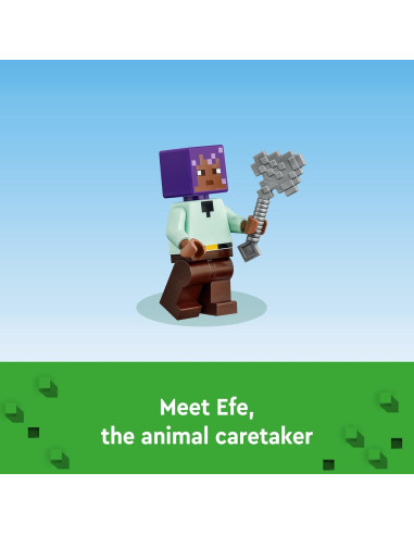 LEGO Minecraft Santuario de Animales 21253 - Juguete 7+