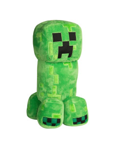 Peluche Creeper Minecraft JINX 40 cm Suave Verde