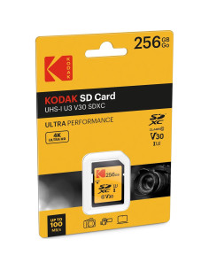 Tarjeta SDXC Kodak 256GB UHS-I U3 V30 Ultra 95MB/s 2