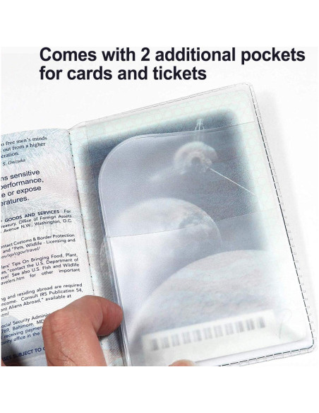 Paquete de 5 Fundas de Pasaporte Arsmat - Organizador de Viaje