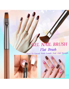 Juego de 5 Pinceles para Arte de Uñas Xingyudamaoyi 17.78cm 2