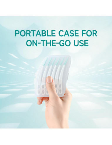 Palillos Dentales Curvados Dr. Emma de Menta 90 Unidades