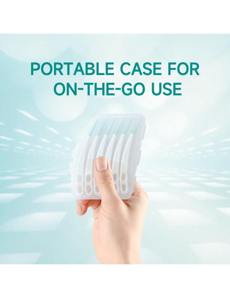 Palillos Dentales Curvados Dr. Emma de Menta 90 Unidades