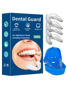 Protector Bucal Nocturno Oormgsrc para Bruxismo - 4 Piezas