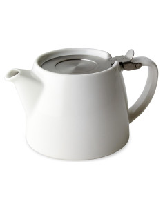 Tetera Stump FORLIFE con infusor 532 ml blanca