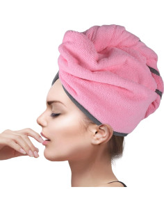 Toalla de Secado para Cabello Microfibra POLYTE 30.5x71.1cm 4 Unidades 2