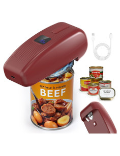 Abrelatas Eléctrico Automático HuiJuKeJi LED Recargable