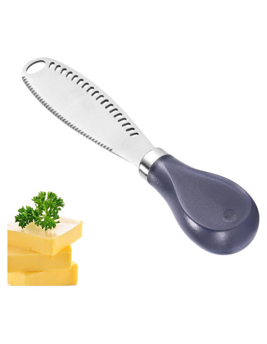 Cuchillo para Mantequilla LemonBest 3 en 1 Acero Inoxidable