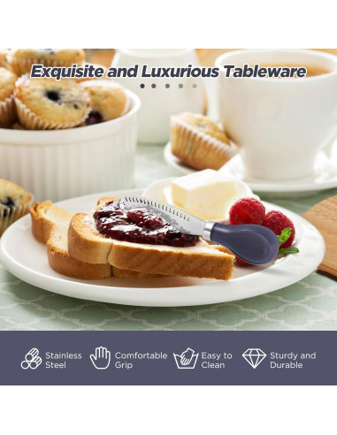 Cuchillo para Mantequilla LemonBest 3 en 1 Acero Inoxidable