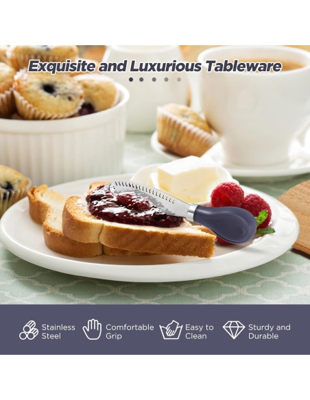 Cuchillo para Mantequilla LemonBest 3 en 1 Acero Inoxidable