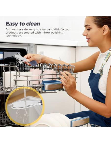 Cuchillo para Mantequilla LemonBest 3 en 1 Acero Inoxidable