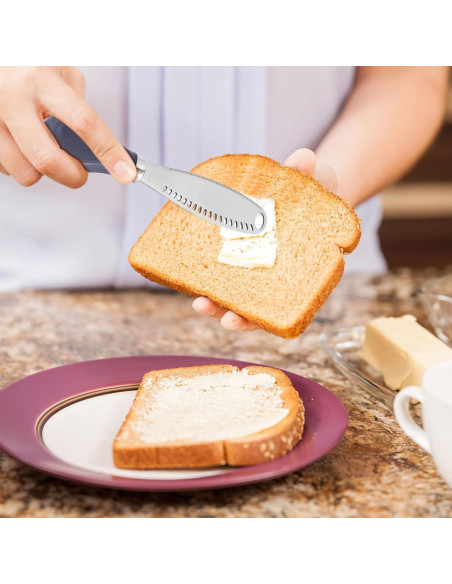 Cuchillo para Mantequilla LemonBest 3 en 1 Acero Inoxidable