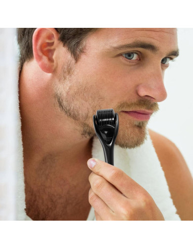 Rodillo Derma Microneedle 0.25mm para Cabello y Piel