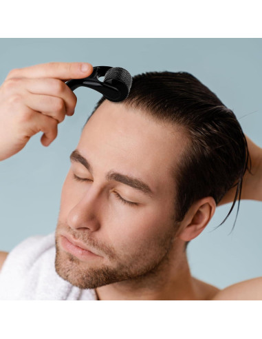 Rodillo Derma Microneedle 0.25mm para Cabello y Piel