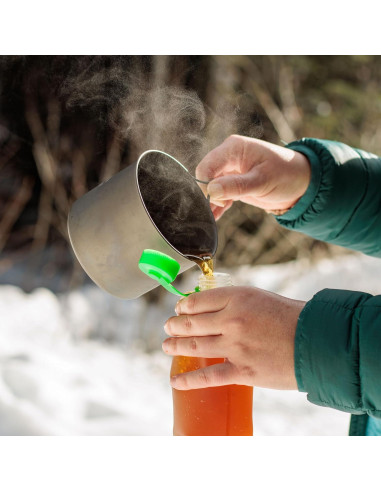 Botella Colapsable Cnoc Outdoors HydriamX 350ml Verde