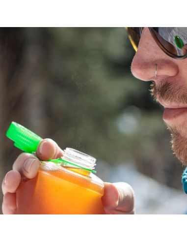 Botella Colapsable Cnoc Outdoors HydriamX 350ml Verde