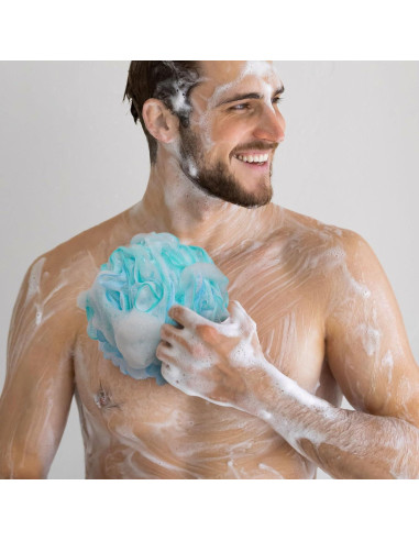 Esponja de Baño Loofah Grande XXL BTYMS - Paquete de 4