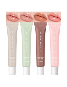 Bálsamo Labial URQT 4PCS Hidratante y Suavizante 100g