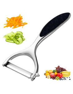 Pelador de Verduras Leaflai en Y, Acero Inoxidable, 1 Paquete