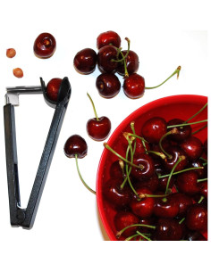 Deshuesador de Cereza y Aceituna Norpro 16cm Negro 2